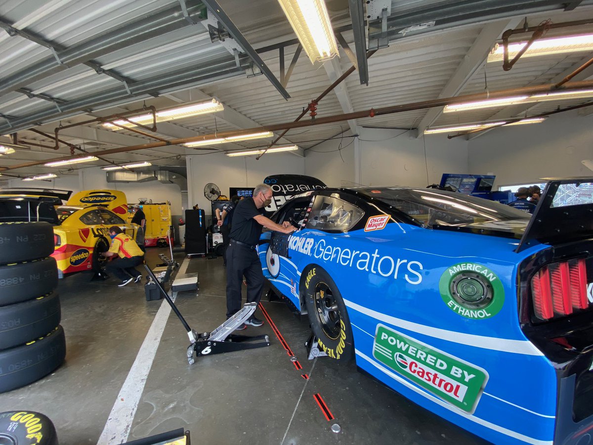 RFKracing's tweet photo. Jimmy Fennig is a man on a mission this week

@KOHLERPower // @FastenalRacing https://t.co/luDUiR0qpt