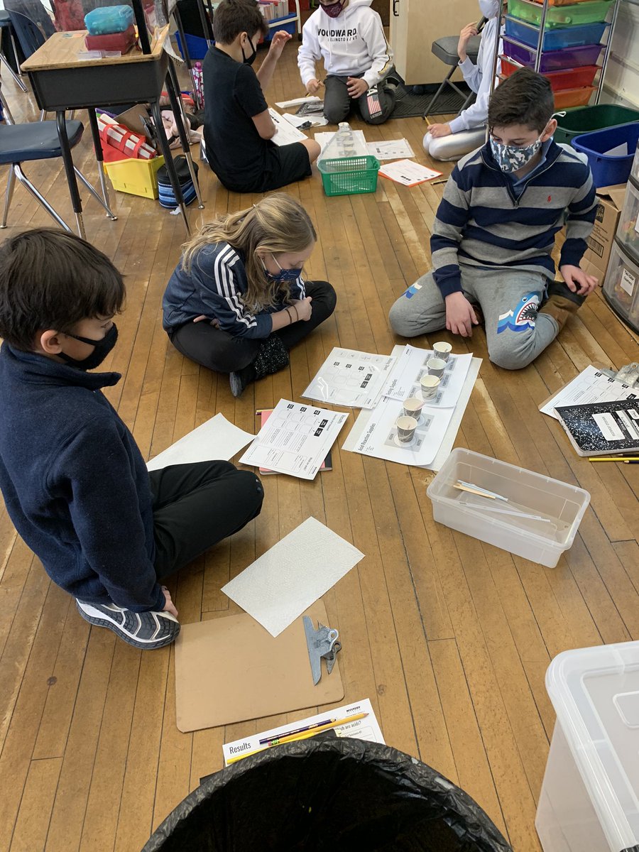 DebNovick's tweet image. Chemical reactions before break #acid