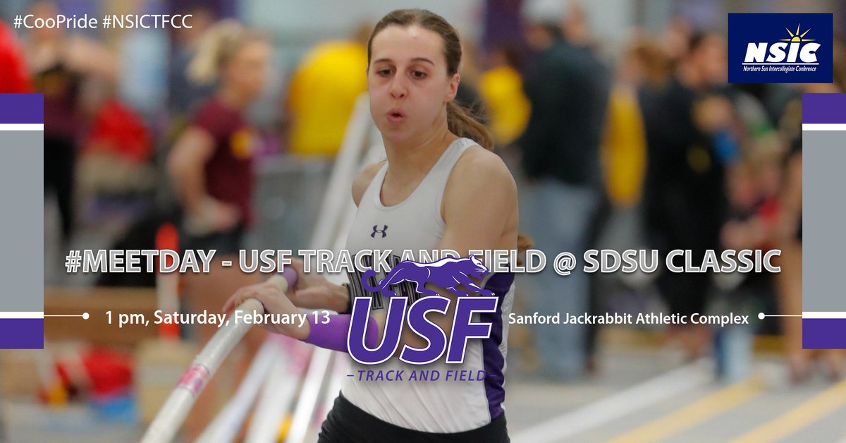 USFCougars_'s tweet photo. MEET DAY - @USFTFCC M&amp;W Teams will look to continue its strong start to the Indoor Season by competing at the SDSU Classic today. Meet starts at 1 pm.

Follow - 

Watch - https://t.co/zz1Mc0iiK0
Live Results - https://t.co/VSp3e6j4PO
Preview - https://t.co/u0Arhihgxv

#CooPride https://t.co/NpZy6B52To