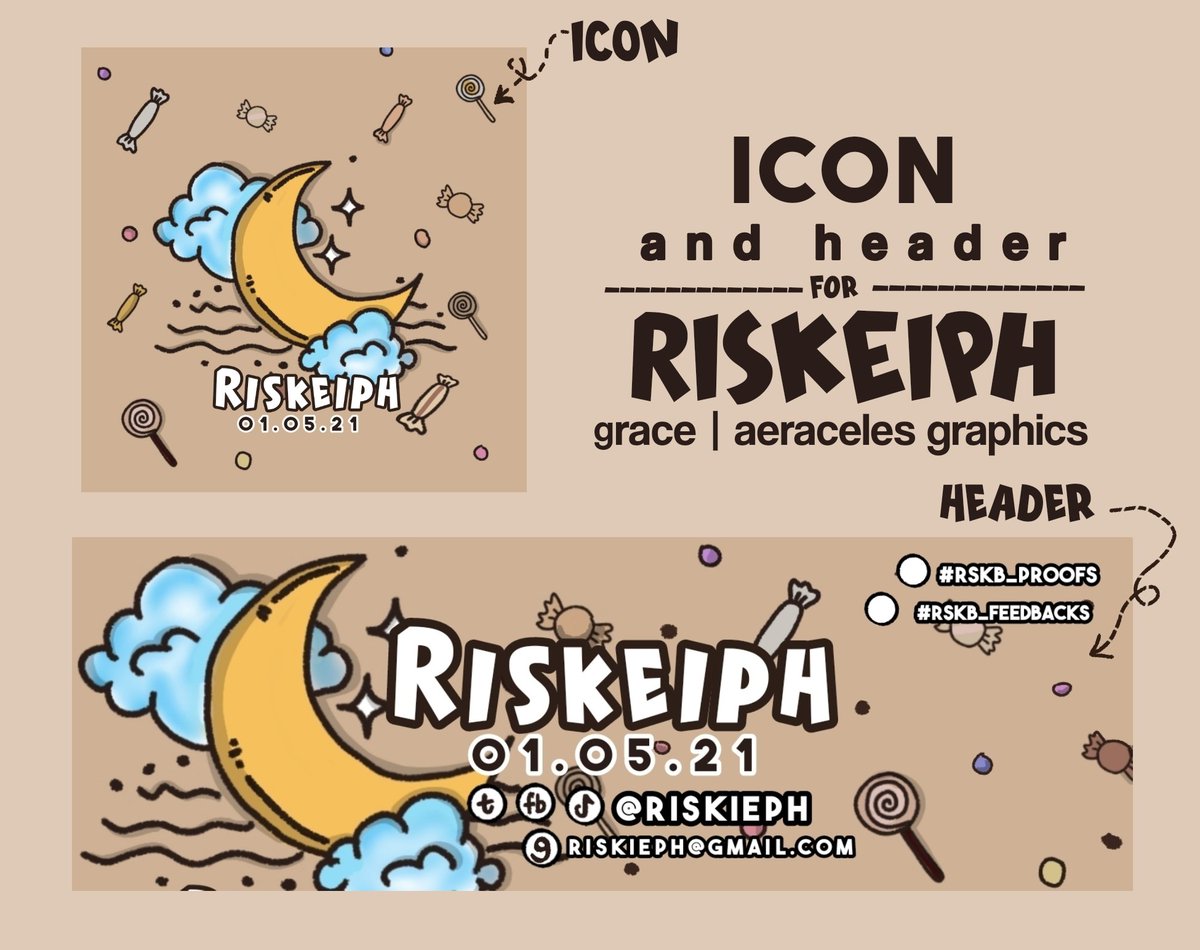 Icon and Header for  @RISKEIPH thank you mamii~