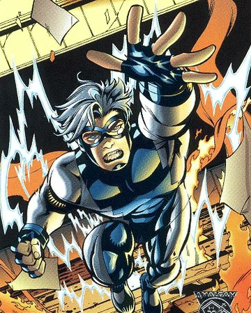 Pietro Allen - MercuryA hero from the amalgam universe who is a member of many hero teams.