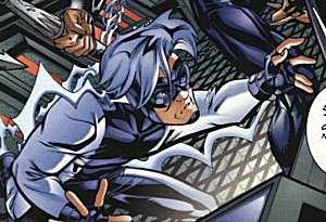 Pietro Allen - MercuryA hero from the amalgam universe who is a member of many hero teams.