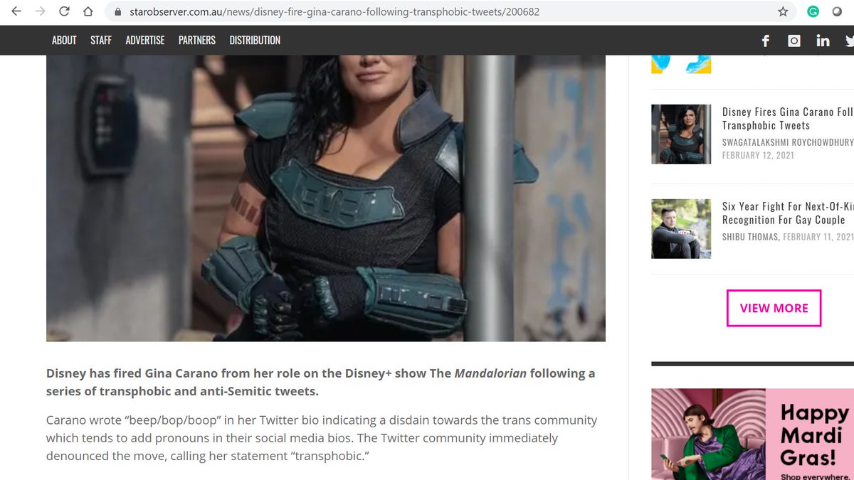 A moment does not define you.Several moments of the same type - I am not sure what to call that- but a pattern!Both Hawley and Carano are playing to an audience - and wants the benefits w/ none of the blowback. Politics and entertainment are run on people-support.