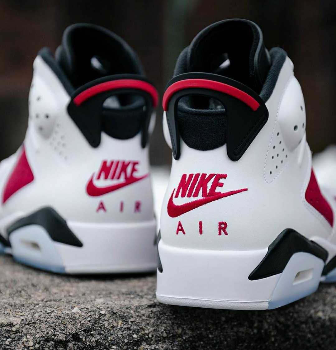 eastbay jordan 6 carmine