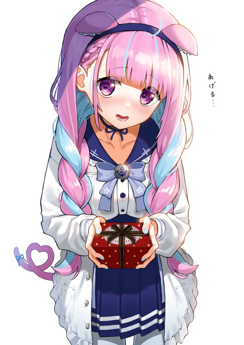え えっと あくあーと 湊あくあ バレンタイン イラスト 鮫じゃらし Illustratorのイラスト え えっと あくあーと 湊あくあ バレンタイン イラスト 鮫じゃらし Illustratorのイラスト