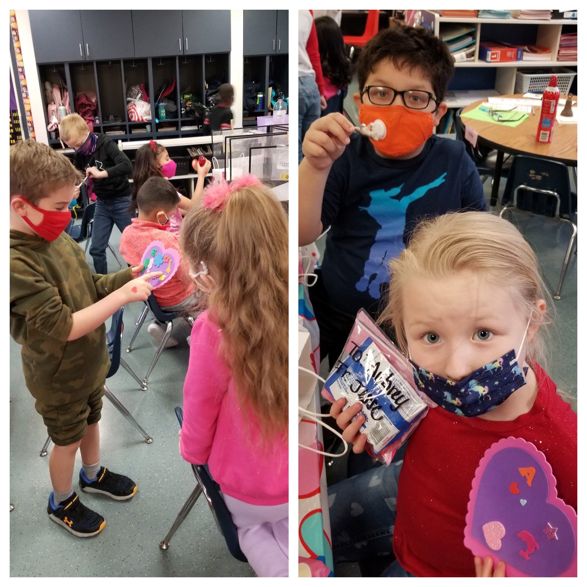 SamHouston1982's tweet image. Our students had fun yesterday celebrating Valentine’s a little early.