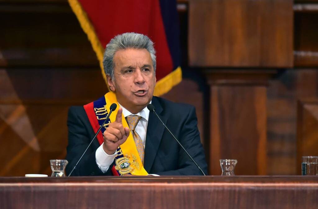 PrimeraPlanaECU (@primeraplanaecu) on Twitter photo Hoy inician los últimos 100 días del gobierno del presidente <a href="/Lenin/">Lenín Moreno</a> Moreno.
A esta hora, el próximo 24 de mayo, el Mandatario entregará la banda presidencial a su sucesor.
#100Días Hoy inician los últimos 100 días del gobierno del presidente <a href="/Lenin/">Lenín Moreno</a> Moreno.
A esta hora, el próximo 24 de mayo, el Mandatario entregará la banda presidencial a su sucesor.
#100Días