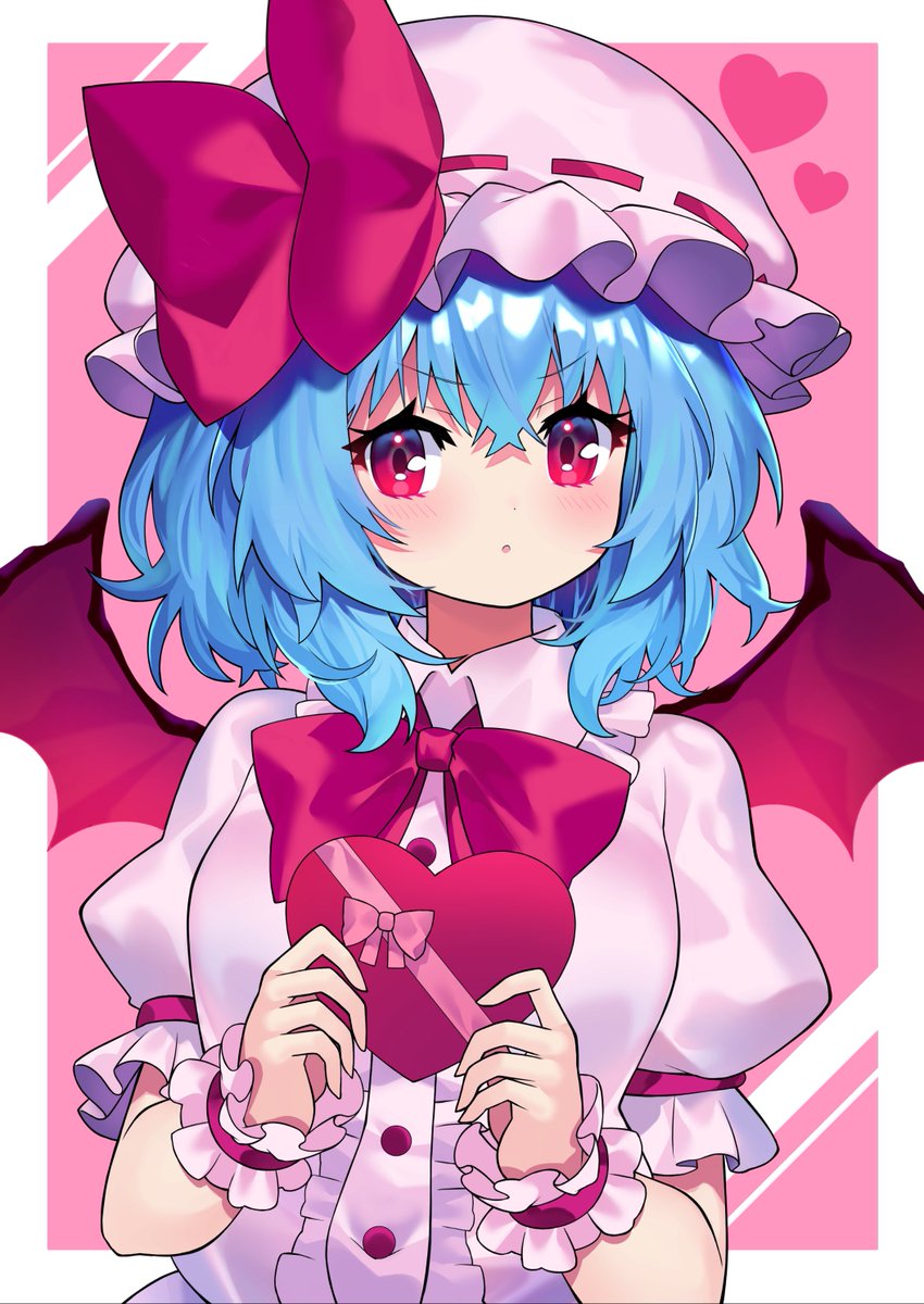 お嬢様からチョコをプレゼント ゆうじんのイラスト お嬢様からチョコをプレゼント ゆうじんのイラスト