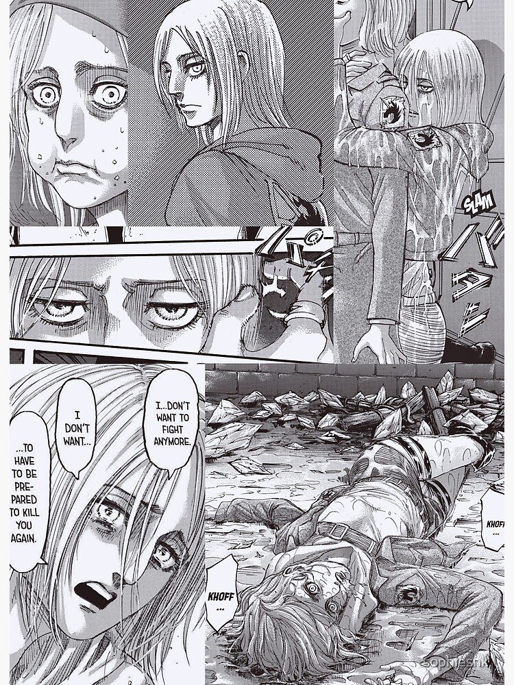 annie leonhart’s character arc and what it entails. ✧— a thread.