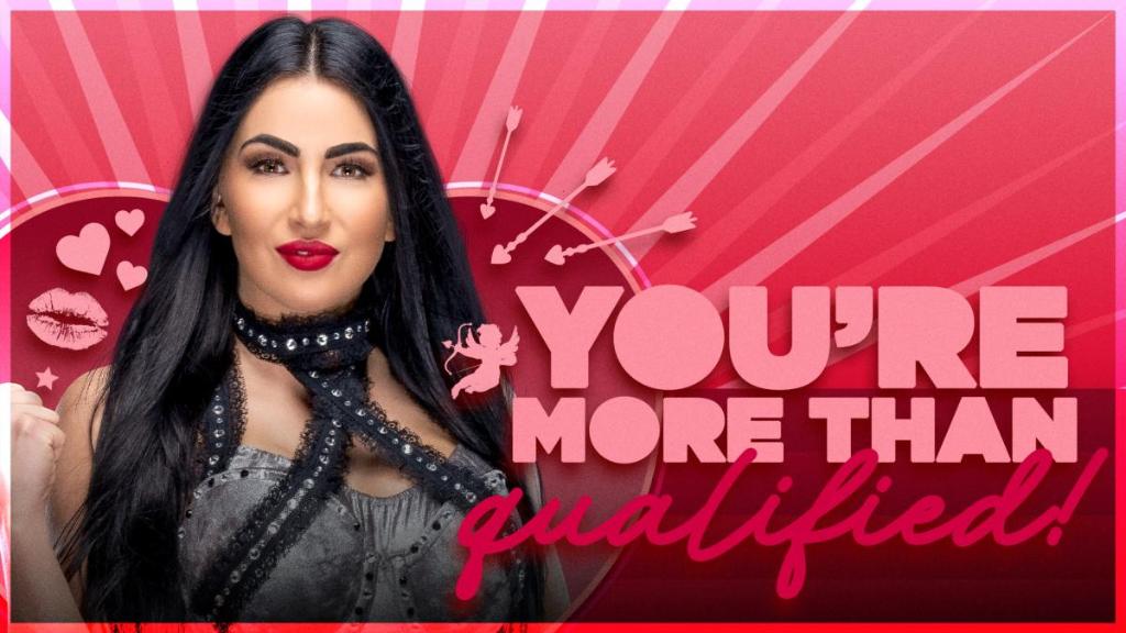 Hey <a href="/WWEUniverse/">WWE Universe</a>, will you be our Valentine? ❤️ <a href="/BiancaBelairWWE/">Bianca Belair</a> <a href="/itsBayleyWWE/">Bayley</a> <a href="/WWEBigE/">Ettore “Big E” Ewen</a> @BillieKayWWE ms.spr.ly/6015p4KgZ