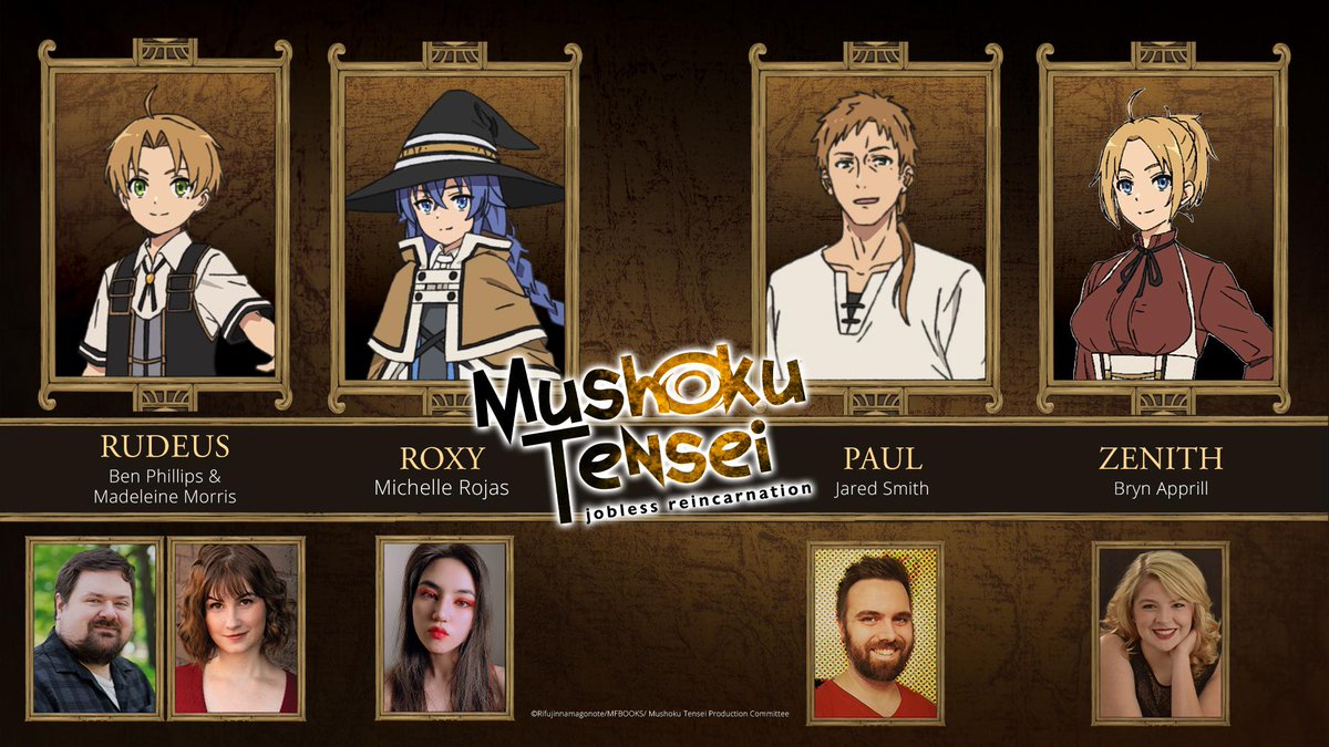 picture Mushoku Tensei Characters Zenith jobless reincarnation premieres dubbed