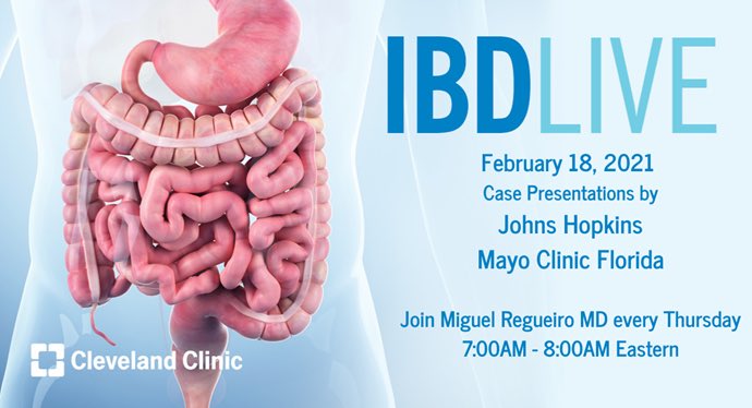 Steven D Wexner MD, PhD (@swexner) on Twitter photo Tune in to <a href="/CleClinicMD/">Cleveland Clinic MD</a> #IBDLIVE <a href="/ibdlive/">Ibdlive</a> every Thursday at 7 AM ET to discuss cases from IBD Centers around the world with <a href="/MRegueiroMD/">Miguel Regueiro</a>. Connect and share ideas with colleagues while earning CME credit. Register at bit.ly/IBDLiveReg Tune in to <a href="/CleClinicMD/">Cleveland Clinic MD</a> #IBDLIVE <a href="/ibdlive/">Ibdlive</a> every Thursday at 7 AM ET to discuss cases from IBD Centers around the world with <a href="/MRegueiroMD/">Miguel Regueiro</a>. Connect and share ideas with colleagues while earning CME credit. Register at bit.ly/IBDLiveReg