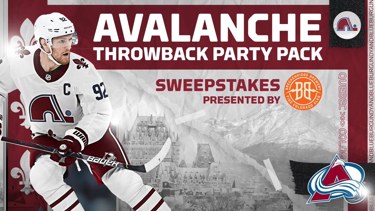 Avalanche Reverse Retro Jersey schedule is here - Colorado Hockey Now