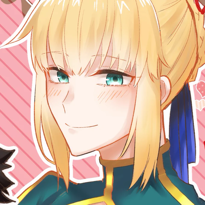 ハッピーバレンタイン～!!!!!!!!?
スーパーロックオンチョコはこの2人に捧げました

#FGO 