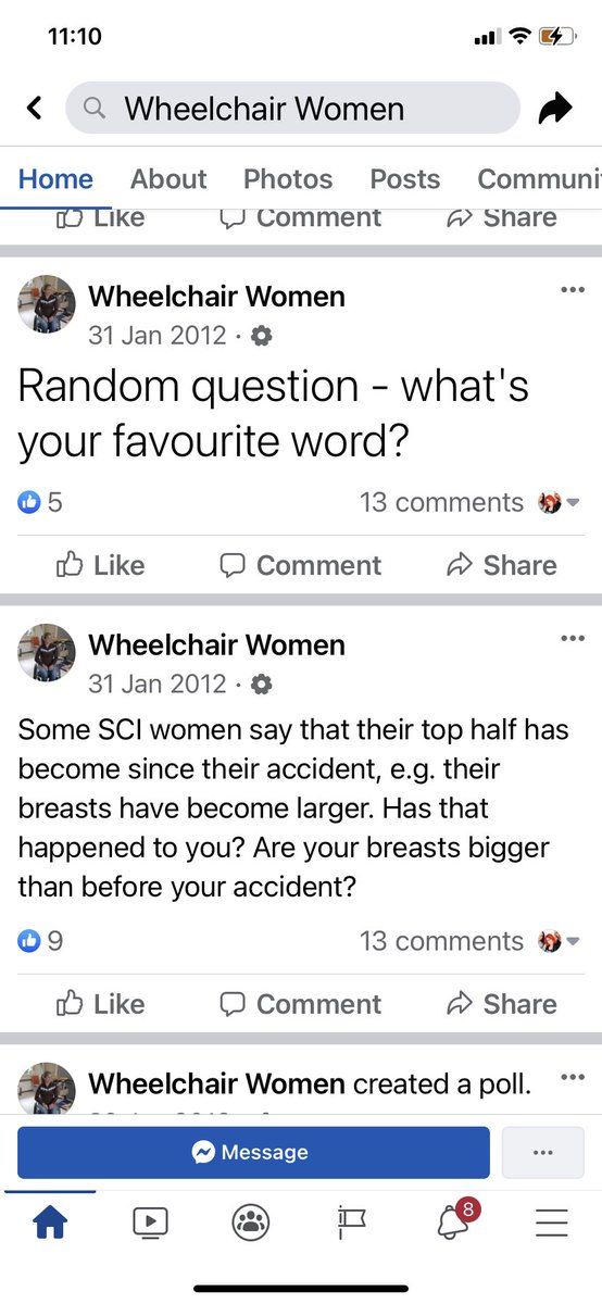 12/ The people who upset me the most are the ones who come up with peer support concepts but use it to get information about of disabled people. It’s - gross. This is an old page. I’m trying not to share too many current pages or groups.You get the gist.