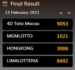 Macau 4d Result