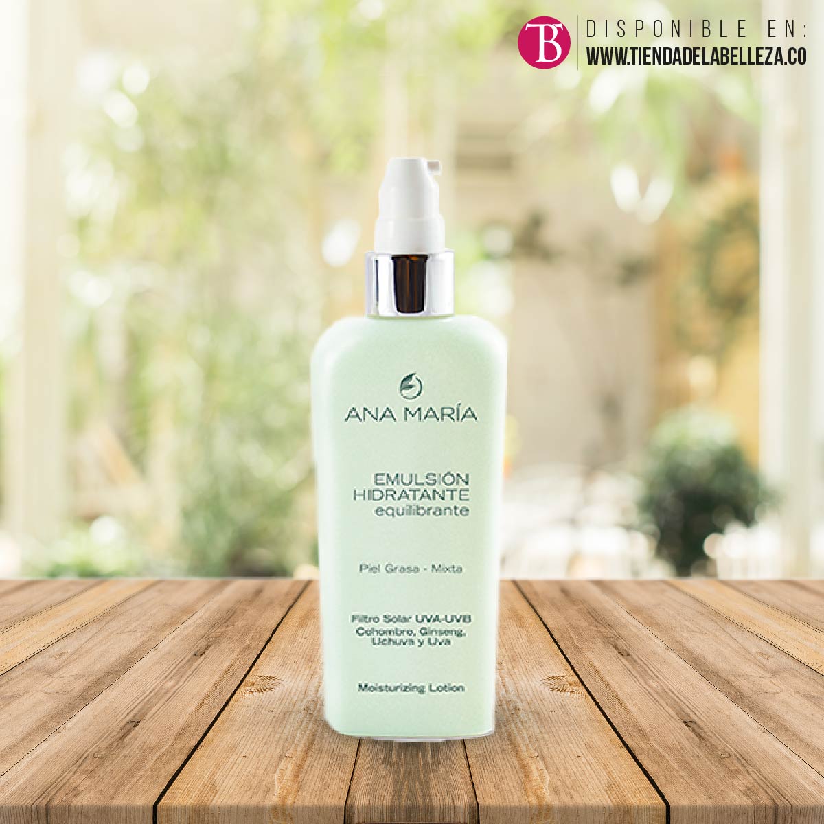 TiendabellezaCo's tweet photo. La Emulsión #Hidratante Equilibrante de #AnaMaría es ligera de rápida absorción, elaborada con extractos vegetales que normalizan los poros y reducen el exceso de grasa.

Encuentra este y otros productos en https://t.co/284K2u8sNA envíos a todo el país.

#HaceTuVidaMasFacil https://t.co/hD30Y1szcy
