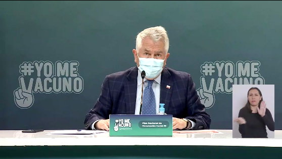 🔴 Ministro Paris: "Chile ha logrado vacunar hasta el momento la suma 1.817.266 habitantes, incluidos los inmigrantes" bit.ly/3jQCLph