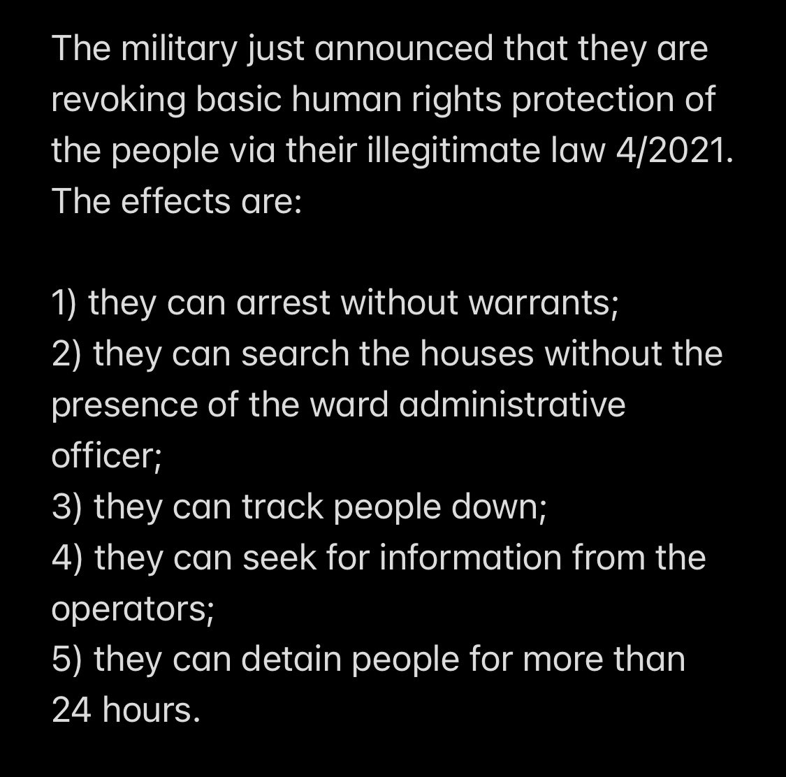 thein_mwe's tweet photo. #MilitaryCoupInMyanmar #WhatsHappeningInMyanmar https://t.co/76aQOAoAEk