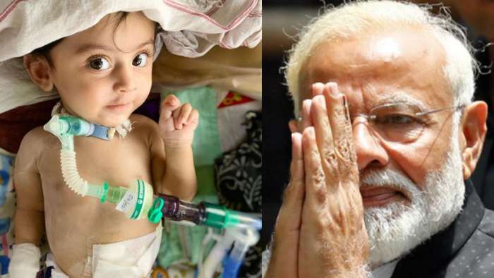 <a href="/narendramodi/">Narendra Modi</a> Ji <a href="/Dev_Fadnavis/">Devendra Fadnavis</a> Ji Thank you for waiving 6 cr for <a href="/TeeraFightsSma/">Teera Fights SMA</a>'s 16cr life saving injection. We highly appreciate it. But sir there are 100's of Teera across India waiting for life saving medicine, Wish these little souls could also get your help <a href="/curesmaindia/">Cure SMA Foundation of India 🇮🇳</a>