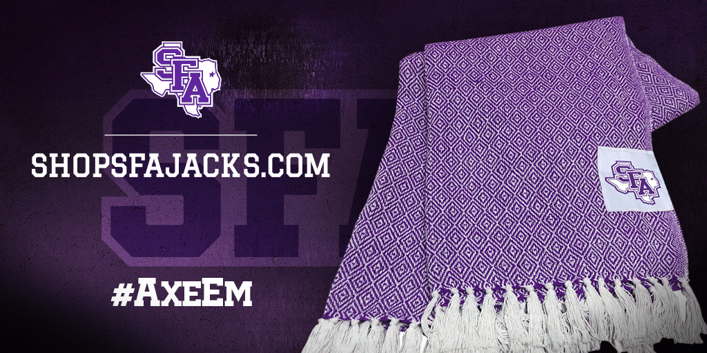 It's GIVEAWAY time!

RT for a chance to win some new SFA merch!!!

👉shop.sfajacks.com

#RaiseTheAxe
#AxeEm