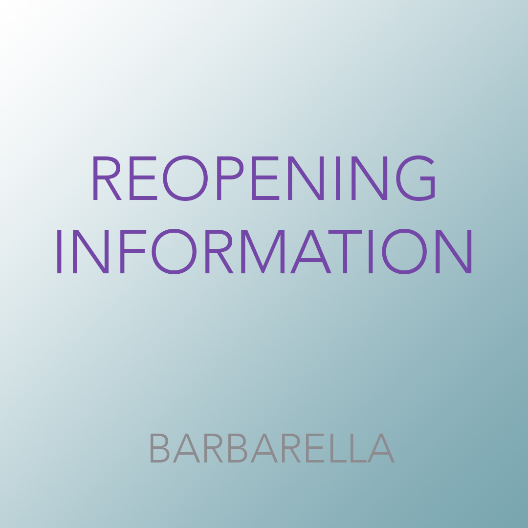The are more and more signs that we could be reopening in the near future. Obviously this is very speculative but hey lets be positive! See the latest detail here about our REOPENING PRIORITY LIST Plans x  mailchi.mp/808cf03bbd5c/o…