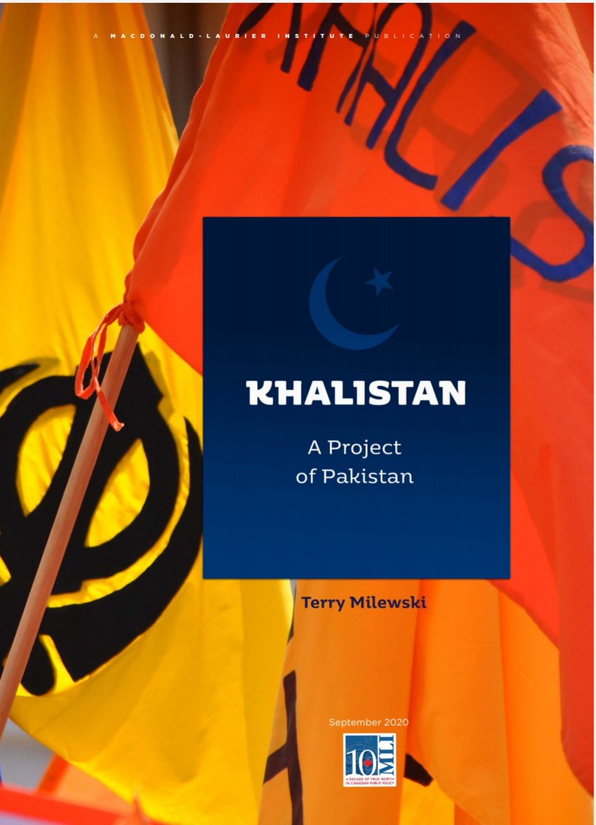 Obviously with good people , Khalistan fan boys must have migrated !Guess what ! Over a period of time they must have fantasied that they can bully the majority as they do in India !Guess what , they have done a research on them !No sinister act is without  #Bakistan 3/n