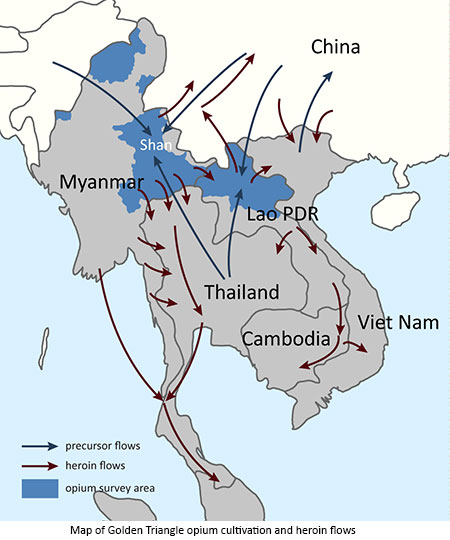 1960 - Roberts was married to the daughter of the former French consul in Indochina. In that area Onassis's involvement in the Golden Triangle dope trade was no secret.