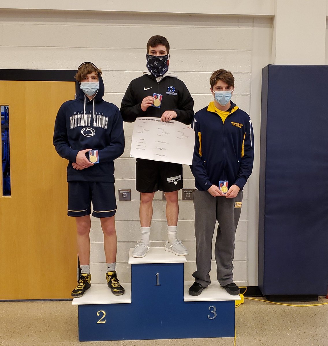QTownWrestling's tweet photo. Congratulations Kaden Roesener 189lbs SOL League Tournament Champion! @QCHSAthletics @BillHarner @SOLsports @PA_wrestling https://t.co/OXKkbXTwVs https://t.co/o2PtZF1VLZ
