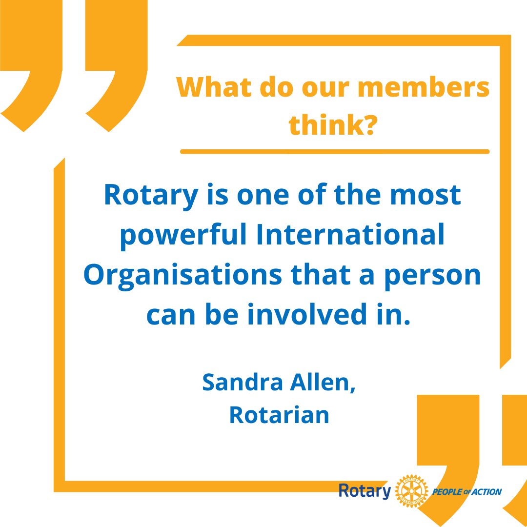 Read about what some of Rotary’s members and volunteers think about Rotary and their work. 

To join visit our website hadleighrotary.org #Rotary #community #friendship #charity #endpolio #GetInvolved