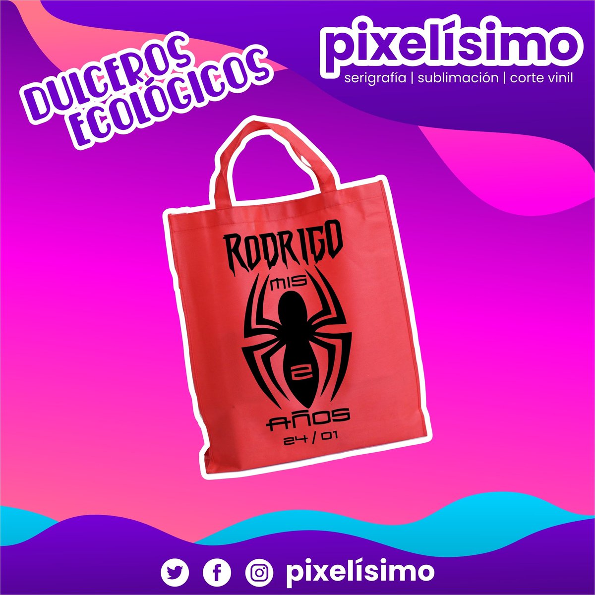 pixelisimo's tweet image. 🎉♦️En pixelísimo, contamos con una gran variedad de artículos para tu fiesta o negocio ♦️🎉

✔️ Dulceros ecológicos 😍

m.facebook.com/pixelisimo/

#Xalapa #pixelísimo #dulceros #dulcerosecológicos #hombrearaña