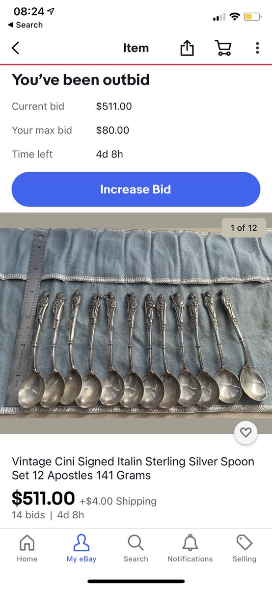 justin_khanna's tweet photo. Lol at me bidding on this thinking I could feature these as part of a #SpoonDrop 😭 my price was WAY off. Anyone know anything about these? https://t.co/Oc5tToyG6A