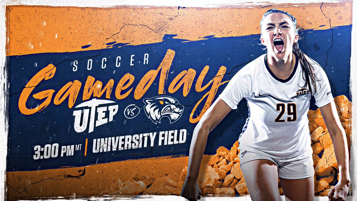 ⚽️ 𝙂𝘼𝙈𝙀𝘿𝘼𝙔 ⚽️

🆚 <a href="/UVUwsoc/">Utah Valley Women's Soccer</a> 
📍 University Field 
⌚️ 3 PM MT
📶 bit.ly/2ZrqzU9
💻 CUSA.tv

#PicksUp ⛏