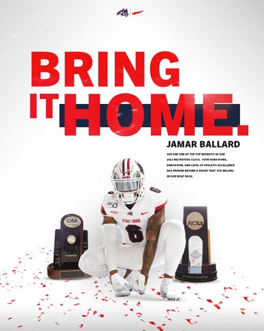 Thanks <a href="/Coach_Hatch/">Patrick Hatch</a> <a href="/StonyBrookFB/">Stony Brook Football</a> for the amazing visual today💯💯💯💯💯