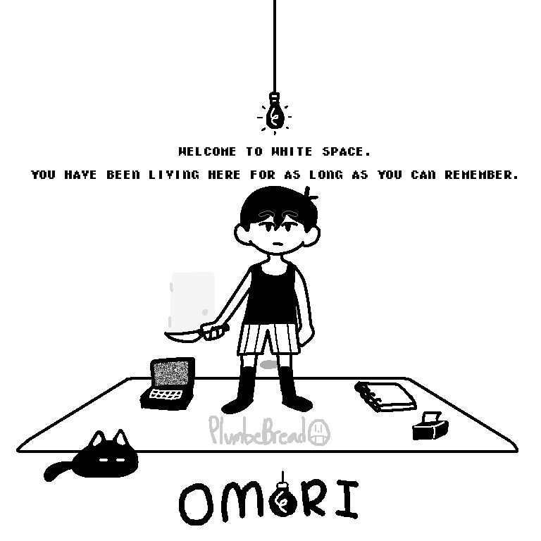 PlumbeBreadART's tweet photo. Welcome to White Space. #OMORIFANART #OMORI https://t.co/qlhg8OinuK