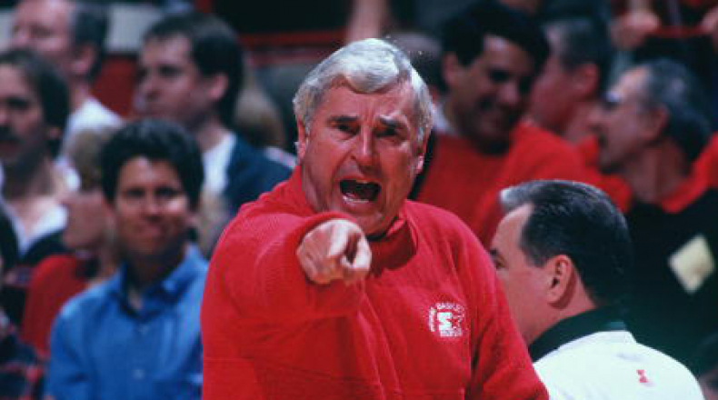 8. Bob Knight. I am kicked out of the league before the end of the first inning of the first game for cursing out my players, their players, the umpires, and the old lady that runs the concession stand.