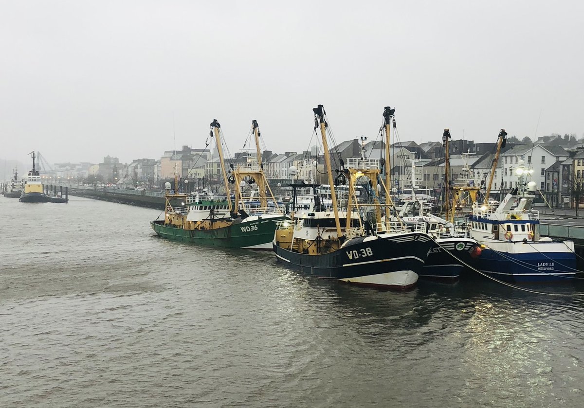 MulliganEddie's tweet photo. Miserable Quay where #Irish #fishing vessels shelter from weather ⛈

Appropriate they within sight #MountMisery where #ThomasFMeagher founder #Tricolour would look down on emigrant ships departing #America🇮🇪

We can’t be happy as a Nation on the #fish quota loss post #Brexit 🤔 https://t.co/1UyvN5xwvX