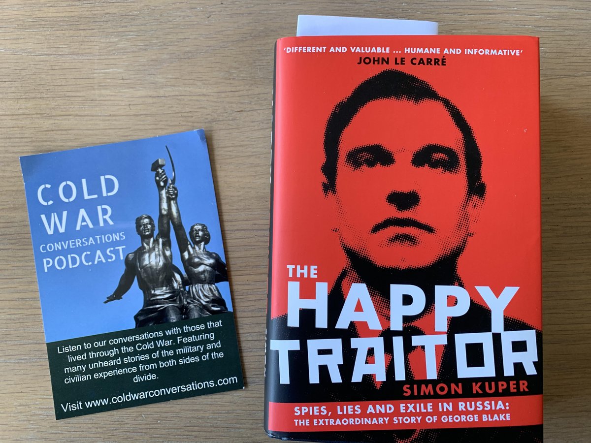 Recorded a fascinating chat with <a href="/KuperSimon/">Simon Kuper</a>  today about his latest book the #happytraitor published by <a href="/ProfileBooks/">Profile Books</a> . Episode coming next week!