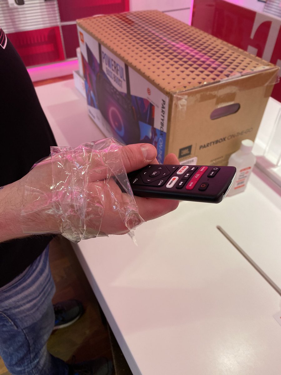 When an ME on your team doesn’t pitch T-Vision! #EdwardTVHands