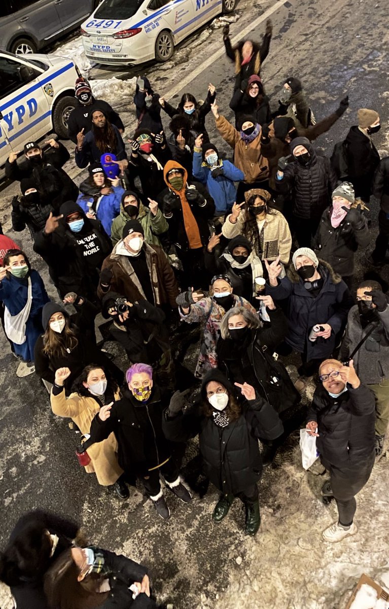 Walking out of the precinct at 5 am on the coldest night of the year to 30+ people who have been waiting for you to get out is a love I truly can’t describe.