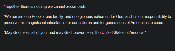 WizWorldLive's tweet photo. The #SecondImpeachment was pointless from the start. Your Congress is wasting time, letting you suffer & die, to make themselves feel better.
He is whispering the 14 words, louder than ever. Deeper darkness lies on the horizon; your leaders need to take bolder action, & soon. https://t.co/JibS2dlkZ1