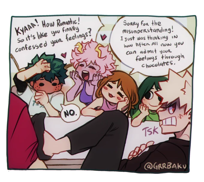 San Valentine special PART 2 💚🧡💝 

more misunderstandings? 