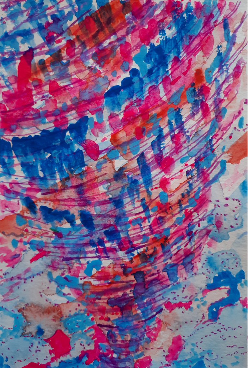 NLima_Art's tweet photo. "Cotton Candy Swirl"
Made in 2020????
#watercolour #ink #gouache #art https://t.co/JMLQFjpmsZ