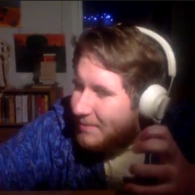 Fraser performing an improvised sketch online in Love: improvised monologues, characters and sketches in <a href="/NathanImprov/">Nathan Keates</a> Valentine’s special event.

It was a hilarious. Super #improvcomedy . Making #kentcomedy viral... maybe. 

#laughexplosion 

tntimprovsketch.co.uk