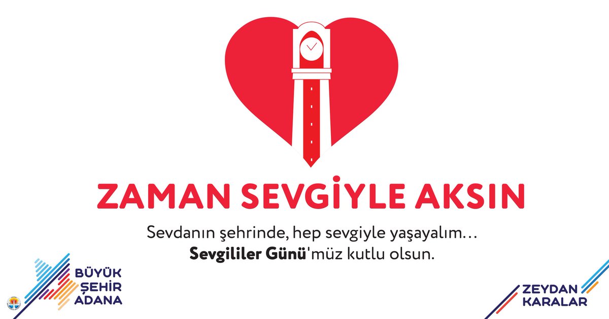 Zaman sevgiyle aksın. 

Sevdanın şehrinde, hep sevgiyle yaşayalım...
#SevgililerGünü'müz kutlu olsun.