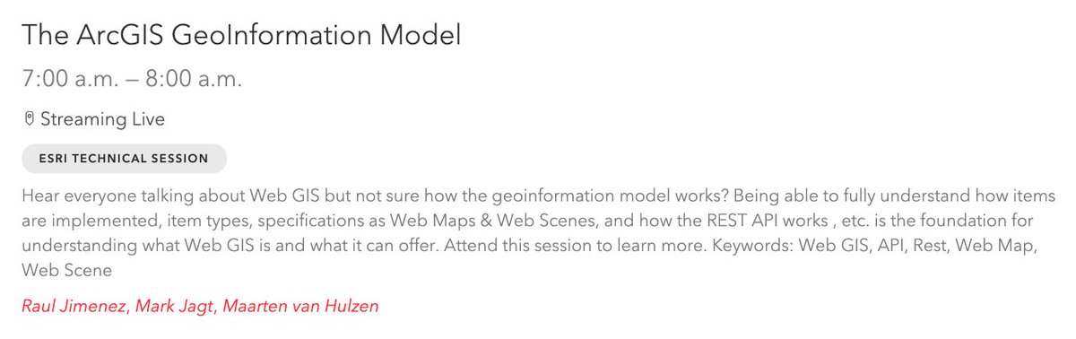 hhkaos's tweet image. I&apos;m really excited because this year I&apos;ll contributing to the #Esri #DevSummit (April 6–8, 2021) on three sessions!!😬😬👏👏 esri.com/en-us/about/ev… #KoopJS #JavaScript #Python