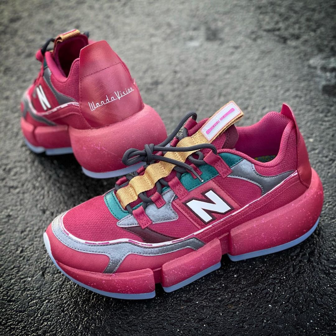 Check out this New Balance (Wanda)Vision Racer custom by <a href="/MACHE275/">Mache</a> 🔥

Have you been watching #WandaVision