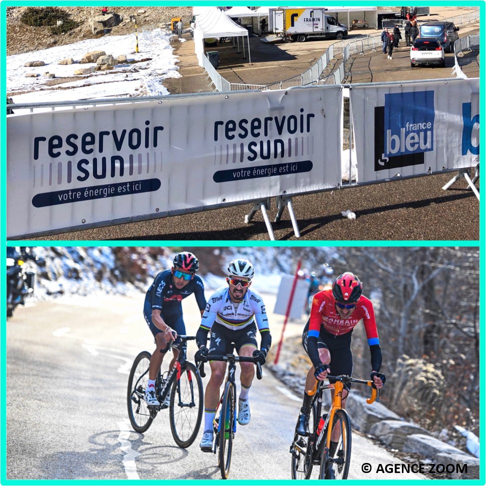 #TourdeLaProvence🚴‍‍‍Epreuve mythique auj avec l’ascension du mont Ventoux ! Bravo aux coureurs pour votre énergie ! Une belle inspiration qui nous donne de la force pour gravir toutes les étapes afin d’accélérer le développement de l’énergie solaire🌞#onsaccrocheauxpedales