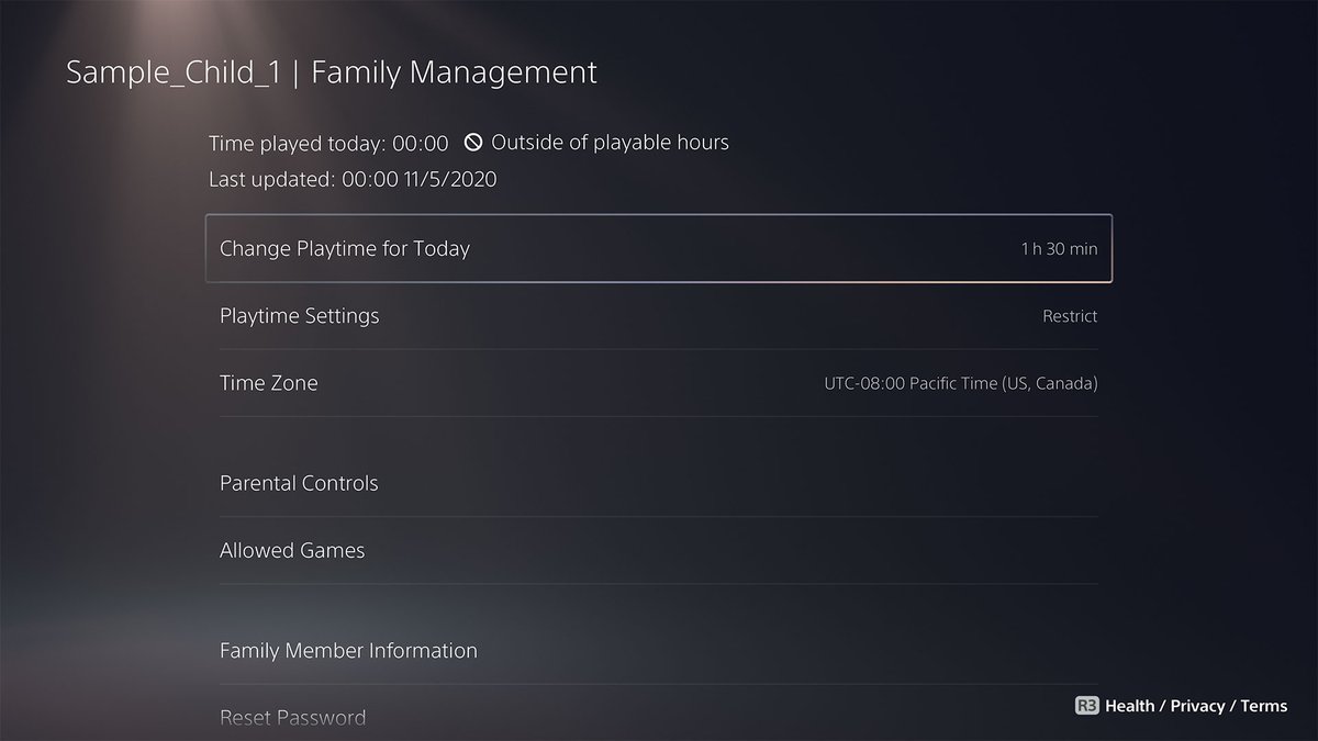 how to get playstation plus on a child account