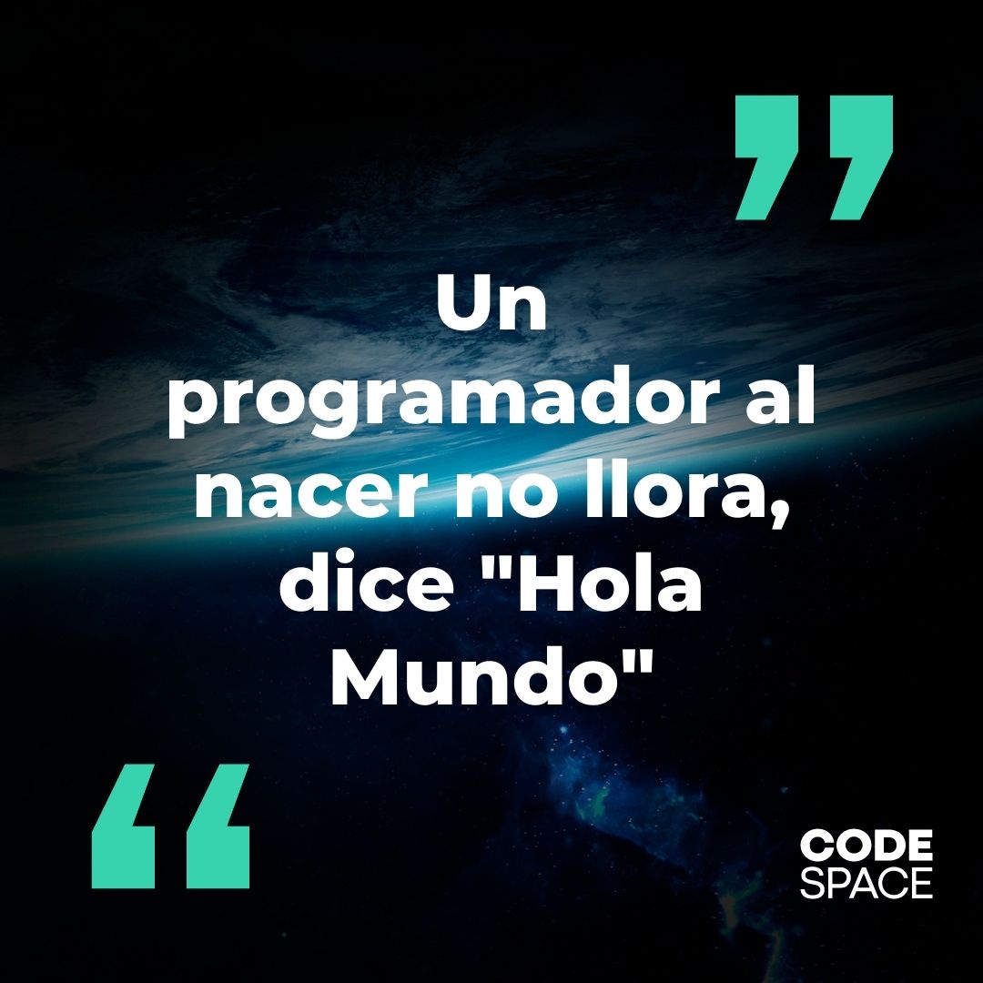 CodeSpaceAcade's tweet image. Hola Mundo 🖥⌨
#desarrolladores #code #coderlove #desarrolloweb #programadores #webdevelopment